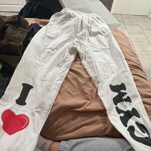 Gymshark White Joggers